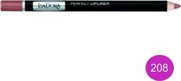  IsaDora IsaDora Perfect Lipliner 1.2g, Kolor : 208