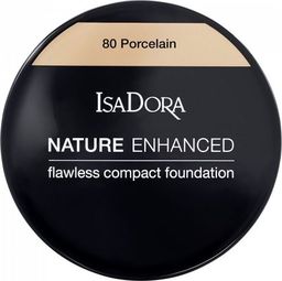  IsaDora IsaDora Nature Enhanced Flawless Compact Foundation 10g, Kolor : 80