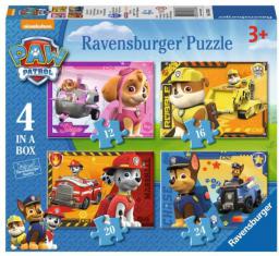  Ravensburger Puzzle Psi Patrol 4w1