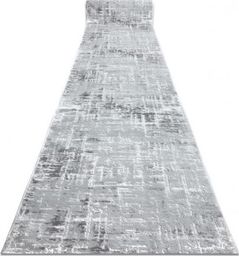  Dywany Łuszczów Chodnik Strukturalny MEFE 8722 dwa poziomy runa szary / biały 60 cm, 60x110 cm