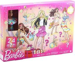 Kalendarz adwentowy Barbie Styl i szyk GXD64