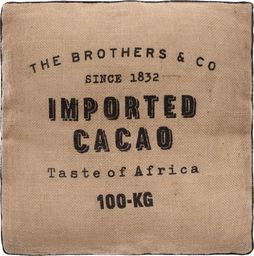  Atmosphera Jutowa poduszka do siedzenia Cacao