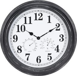 H&S Decoration Zegar ścienny zewnętrzny 40 cm