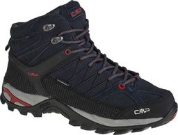 Buty trekkingowe męskie CMP Rigel Mid Trekking Shoe Wp Asphalt/Syrah r. 47 (3Q12947-62BN)