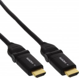 Kabel InLine HDMI - HDMI 1.5m czarny (17011W)