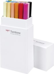 Tombow Zestaw flamastrów Dual Brush Pen 18 szt. secondary colours