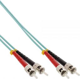  InLine Światłowodowy Duplex Kabel ST/ST 50/125µm OM3 2m - 81502O