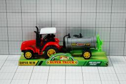  Gazelo Traktor z maszyną rolniczą pod kloszem - G039862