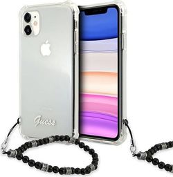 Guess Guess GUHCN61KPSBK iPhone 11 6,1" Transparent hardcase Black Pearl