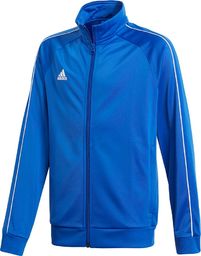 Adidas Bluza dla dzieci adidas Core 18 Polyester Jacket JUNIOR niebieska CV3578