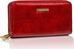 4U Cavaldi Portfel damski czerwony Cavaldi LPD-01-5280 RED