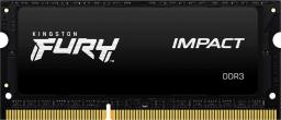Pamięć do laptopa Kingston Fury Impact, SODIMM, DDR3L, 8 GB, 1866 MHz, CL11 (KF318LS11IB/8)