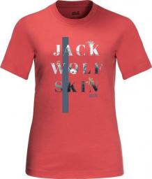  Jack Wolfskin Koszulka damska MOUNTAIN T W coral red r. L (1808081-2571)