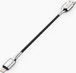 Kabel USB Cygnett Armoured Lightning to USB-A Cable 10cm - Black