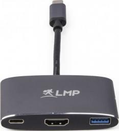 Stacja/replikator LMP USB-C (LMP-USBC-HDMI-4K-SG)