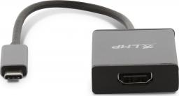 Adapter USB LMP 15940 USB-C - HDMI Szary  (LMP-USBC-HDMI-SG)