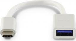 Adapter USB LMP USB-C - USB Srebrny  (LMP-USBC-USBA-S)