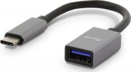 Adapter USB LMP USB-C - USB Szary  (LMP-USBC-USBA-SG)
