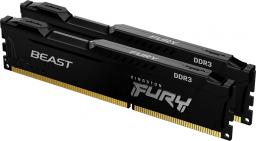 Pamięć Kingston Fury Beast, DDR3, 8 GB, 1866MHz, CL10 (KF318C10BBK2/8)