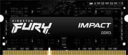 Pamięć do laptopa Kingston Fury Impact, SODIMM, DDR3L, 4 GB, 1866 MHz, CL11 (KF318LS11IB/4)
