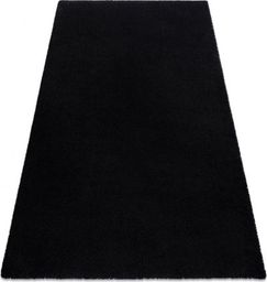  Dywany Łuszczów Dywan do prania MOOD 71151030 nowoczesny - czarny, 80x150 cm