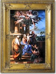 GO-BI Obraz "Inne- religijne" ręcznie malowany 90x120cm