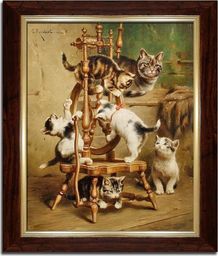  GO-BI Obraz - Dogs&Cats 26x31cm