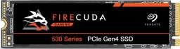 Dysk SSD Seagate FireCuda 530 1TB M.2 2280 PCI-E x4 Gen4 NVMe (ZP1000GM3A013)