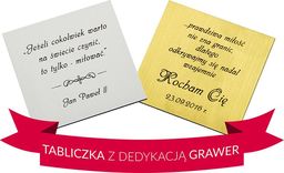  Lovrin GRAWER TABLICZKA ZŁOTA/SREBRNA