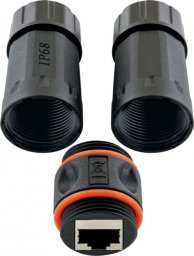 Schwaiger Schwaiger CAT6A Netzwerkverbinde Outdoor 2x RJ45 Buchse