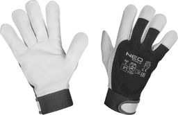  Neo Rękawice robocze (Rękawice robocze, 2122X, skóra kozia, rzep, rozmiar 8", CE)