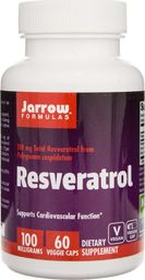 JARROW FORMULAS Resveratrol 100 mg - 60 kapsułek (JAR818)
