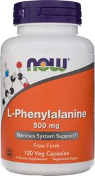  Quicksilver Now Foods L-Phenylalanine (L-Fenyloalanina) 500 mg - 120 kapsułek