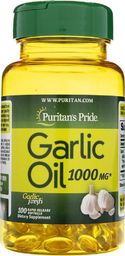  Quicksilver Puritan's Pride Olej czosnkowy 1000 mg - 100 kapsułek