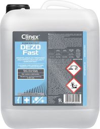 Clinex Clinex DezoFast - Środek do mycia i dezynfekcji, koncentrat - 5 l