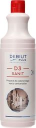  Debiut Plus Professional Debiut Plus Professional D3 Sanit - Preparat do codziennego mycia sanitariatów - 1 l