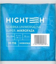 Hightech Hightech - Uniwersalna ściereczka z mikrofazy, 40x40 cm - Niebieska