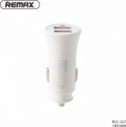 Ładowarka Remax REMAX ładowarka samochodowa ROCKET 2xUSB 2,4A RCC217 biała