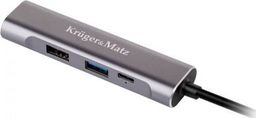 Stacja/replikator Kruger&Matz USB-C (LEC-KM0400)
