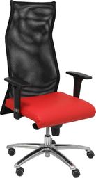 Krzesło biurowe Piqueras y Crespo Sahuco Czerwone