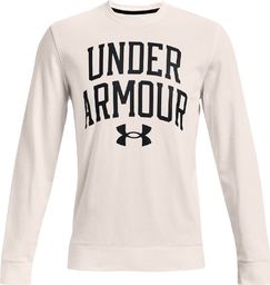  Under Armour Under Armour Rival Terry Crew 1361561-112 białe L