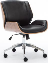 Krzesło biurowe Topeshop Ron Czarne