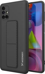  Wozinsky Wozinsky Kickstand Case elastyczne silikonowe etui z podstawką Samsung Galaxy M51 czarny OUTLET