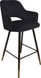  Atos Hoker krzesło barowe Milano podstawa czarna/złota MG19 (HOKER MILANO PODSTAWA CZARNA/ZŁOTA) - 556