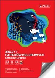  Herlitz Zeszyt papierów samoprzylepnych A4/10K (10szt) (440444) - 5901389586503