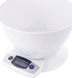 Waga kuchenna Orion Waga kuchenna BIAŁA elektroniczna 5kg z miską 2,5L