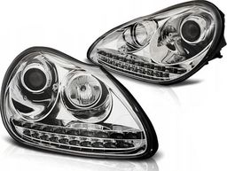 SONAR Lampy Reflektory Porsche Cayenne 02-06 Chrom Xenon