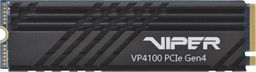  Patriot Dysk Twardy SSD PATRIOT VIPER VP4100 1TB M.2 PCIE NVMe Write speed 4200 MBytes/sec Read speed 4700 MBytes/sec 7mm TBW 1800 TB VP