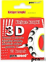 Penword KLEJĄCE KROPKI 75 3D 1, 5mm