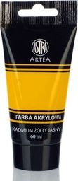 Astra Farba akrylowa ASTRA Artea tuba 60ml - kadmium żółty jasny Astra